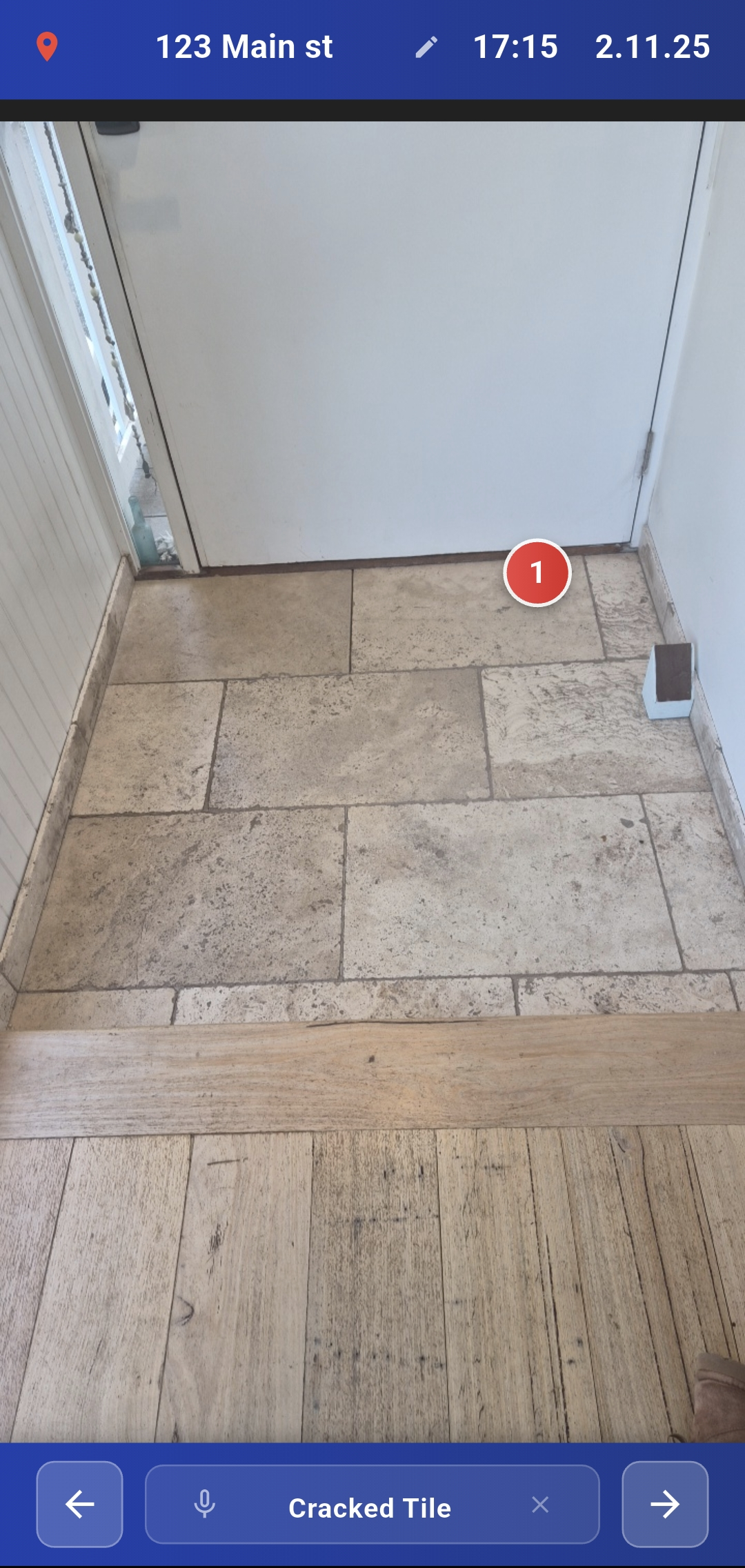 Tiled surface original